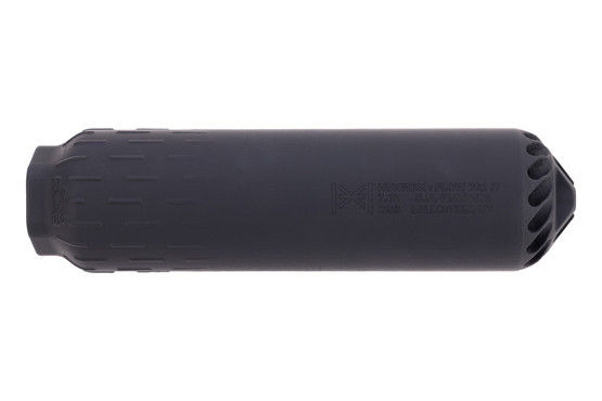 HUXWRX FLow 7.62 Titanium flow through suppressor in black